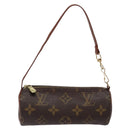 LOUIS VUITTON Monogram Papillon Pouch LV Auth bs28817-13