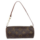LOUIS VUITTON Monogram Papillon Pouch LV Auth bs28817-2