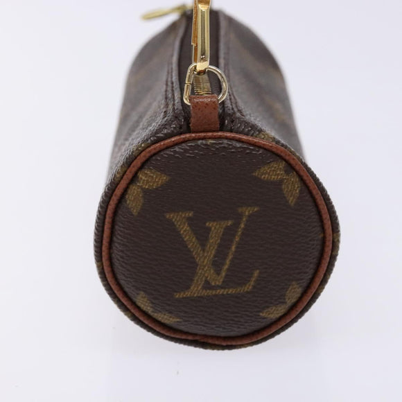 LOUIS VUITTON Monogram Papillon Pouch LV Auth bs28817