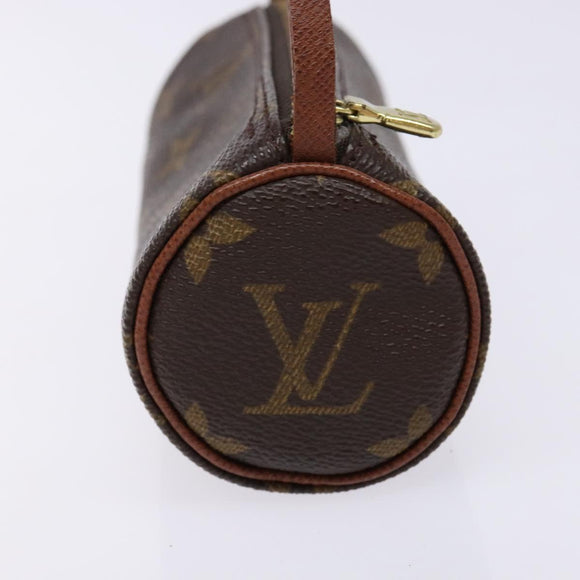 LOUIS VUITTON Monogram Papillon Pouch LV Auth bs28817
