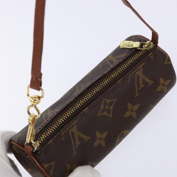LOUIS VUITTON Monogram Papillon Pouch LV Auth bs28817