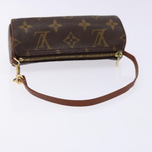 LOUIS VUITTON Monogram Papillon Pouch LV Auth bs28817