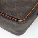 LOUIS VUITTON Monogram Compiegne 23 Clutch Bag M51847 LV Auth bs28818-10