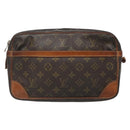 LOUIS VUITTON Monogram Compiegne 28 Clutch Bag M51845 LV Auth bs28819-13