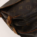 LOUIS VUITTON Monogram Saumur 30 Shoulder Bag M42256 LV Auth bs28820-18