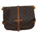 LOUIS VUITTON Monogram Saumur 30 Shoulder Bag M42256 LV Auth bs28820-13