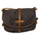 LOUIS VUITTON Monogram Saumur 30 Shoulder Bag M42256 LV Auth bs28820-2
