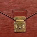 LOUIS VUITTON Epi Serviette Conseiller Briefcase Brown M54423 LV Auth bs28836-17