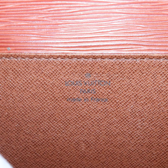 LOUIS VUITTON Epi Serviette Conseiller Briefcase Brown M54423 LV Auth bs28836