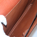 LOUIS VUITTON Epi Serviette Conseiller Briefcase Brown M54423 LV Auth bs28836-10