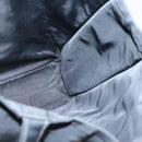 CHANEL Hand Bag Nylon Black Gold CC Auth bs28849-17