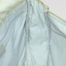 CHANEL Sports Boston Bag Nylon Beige Silver CC Auth bs28850-21