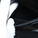 CHANEL Matelasse Chain Shoulder Bag Canvas Leather Black Silver CC Auth bs28854-23