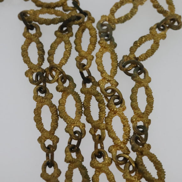 CHANEL Paris Limited Matelasse Chain Bag Satin White Gold CC Auth bs28858