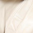 CHANEL Matelasse Chain Shoulder Bag Lamb Skin Beige Gold CC Auth bs28861-17