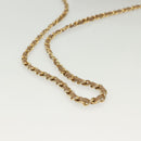 CHANEL Matelasse Chain Shoulder Bag Lamb Skin Beige Gold CC Auth bs28861-7