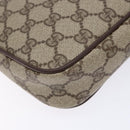 GUCCI GG Supreme Shoulder Bag PVC Beige Gold 156 02 068 Auth bs28869-15