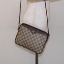 GUCCI GG Supreme Shoulder Bag PVC Beige Gold 156 02 068 Auth bs28869-21