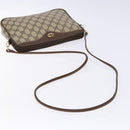GUCCI GG Supreme Shoulder Bag PVC Beige Gold 156 02 068 Auth bs28869-7