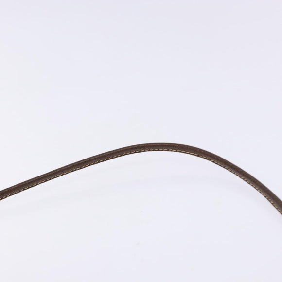 GUCCI GG Supreme Shoulder Bag PVC Beige Gold 156 02 068 Auth bs28869