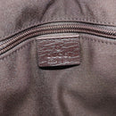 GUCCI GG Supreme Tote Bag PVC Beige Silver 141976 Auth bs28870-18