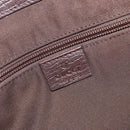 GUCCI GG Supreme Tote Tas PVC Beige Zilver 141976 Auth bs28870-11
