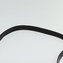 GUCCI Shoulder Bag Enamel Black Gold 0001 3444 1812 Auth bs28872-14