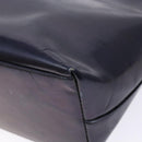 GUCCI Shoulder Bag Enamel Navy Silver Auth bs28873-17