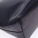 GUCCI Shoulder Bag Enamel Navy Silver Auth bs28873-8