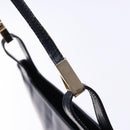 GUCCI Shoulder Bag Enamel Navy Silver Auth bs28873-9