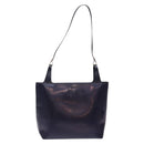 GUCCI Shoulder Bag Enamel Navy Silver Auth bs28873-13