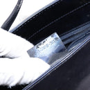 GUCCI Shoulder Bag Enamel Navy Silver Auth bs28873-12