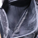 GUCCI Shoulder Bag Leather Black Gold 002 1998 0346 Auth bs28875-19