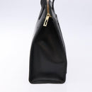 GUCCI Shoulder Bag Leather Black Gold 002 1998 0346 Auth bs28875-4