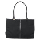 GUCCI Jackie Shoulder Bag Nylon Leather Black Silver 002 1074 Auth bs28878-3