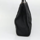 GUCCI Jackie Shoulder Bag Nylon Leather Black Silver 002 1074 Auth bs28878-5