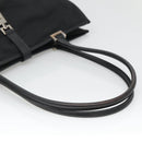 GUCCI Jackie Shoulder Bag Nylon Leather Black Silver 002 1074 Auth bs28878-7