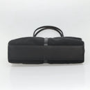 GUCCI Jackie Shoulder Bag Nylon Leather Black Silver 002 1074 Auth bs28878-9