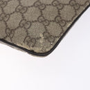 GUCCI GG Supreme Shoulder Bag PVC Beige Gold 141626 Auth bs28880-15