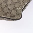 GUCCI GG Supreme Shoulder Bag PVC Beige Gold 141626 Auth bs28880-17