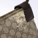 GUCCI GG Supreme Shoulder Bag PVC Beige Gold 141626 Auth bs28880-8