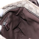 GUCCI GG Supreme Shoulder Bag PVC Beige Gold 141626 Auth bs28880-21