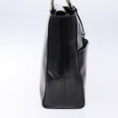 GUCCI Hand Bag Enamel Black Silver 002 2865 1313 Auth bs28882-3