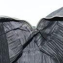 PRADA Hand Bag Nylon Leather Black Silver Auth bs28884-22