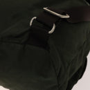 PRADA Backpack Nylon Khaki Silver Auth bs28888-16