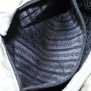 PRADA Tote Bag Nylon White Silver Auth bs28890-22