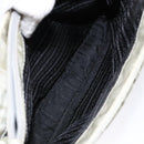 PRADA Tote Bag Nylon White Silver Auth bs28890-24