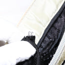 PRADA Tote Bag Nylon White Silver Auth bs28890-11