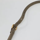 PRADA Hand Bag Canvas 2way Beige Gold Auth bs28891-10