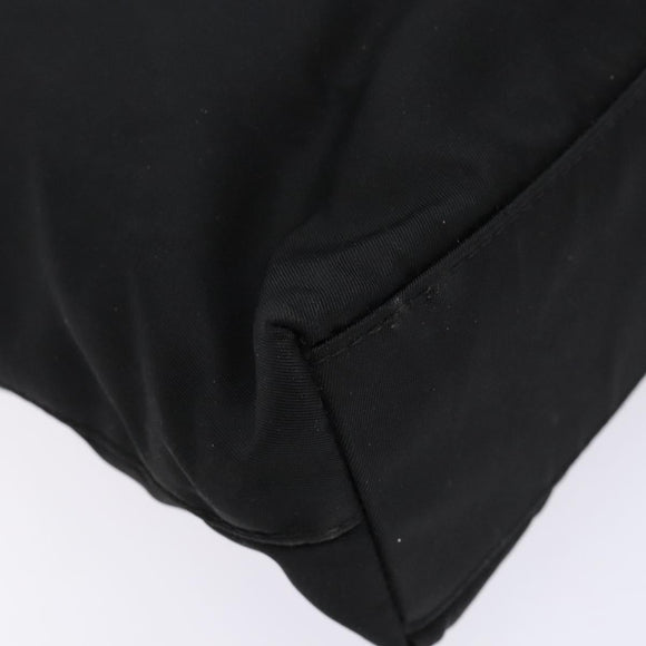 Christian Dior Tote Bag Nylon Black Auth bs28900